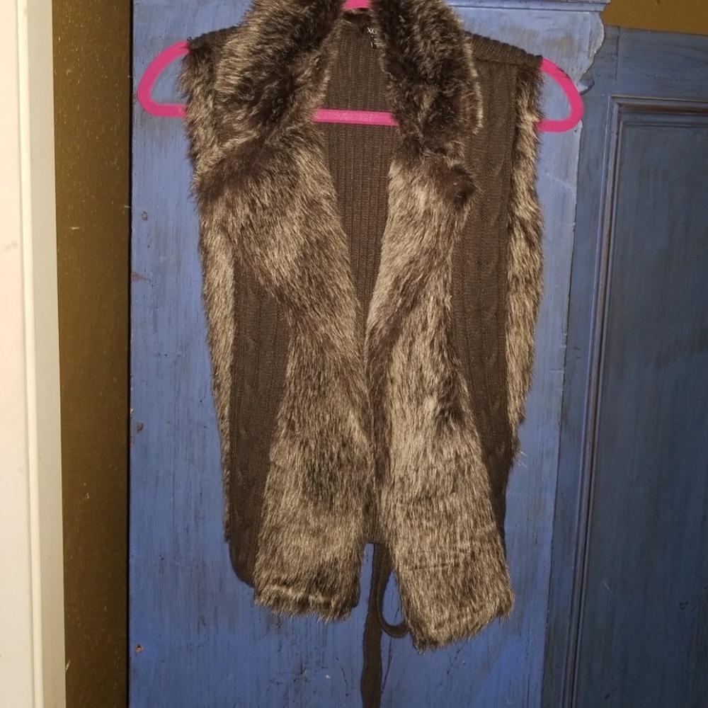 XOXO  Faux Fur Jacket